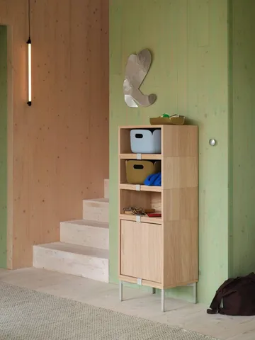 Stacked förvaringssystem small - Oak - Muuto