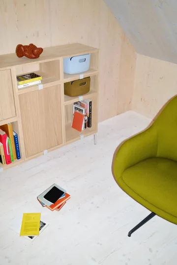 Stacked förvaringssystem small - Oak - Muuto