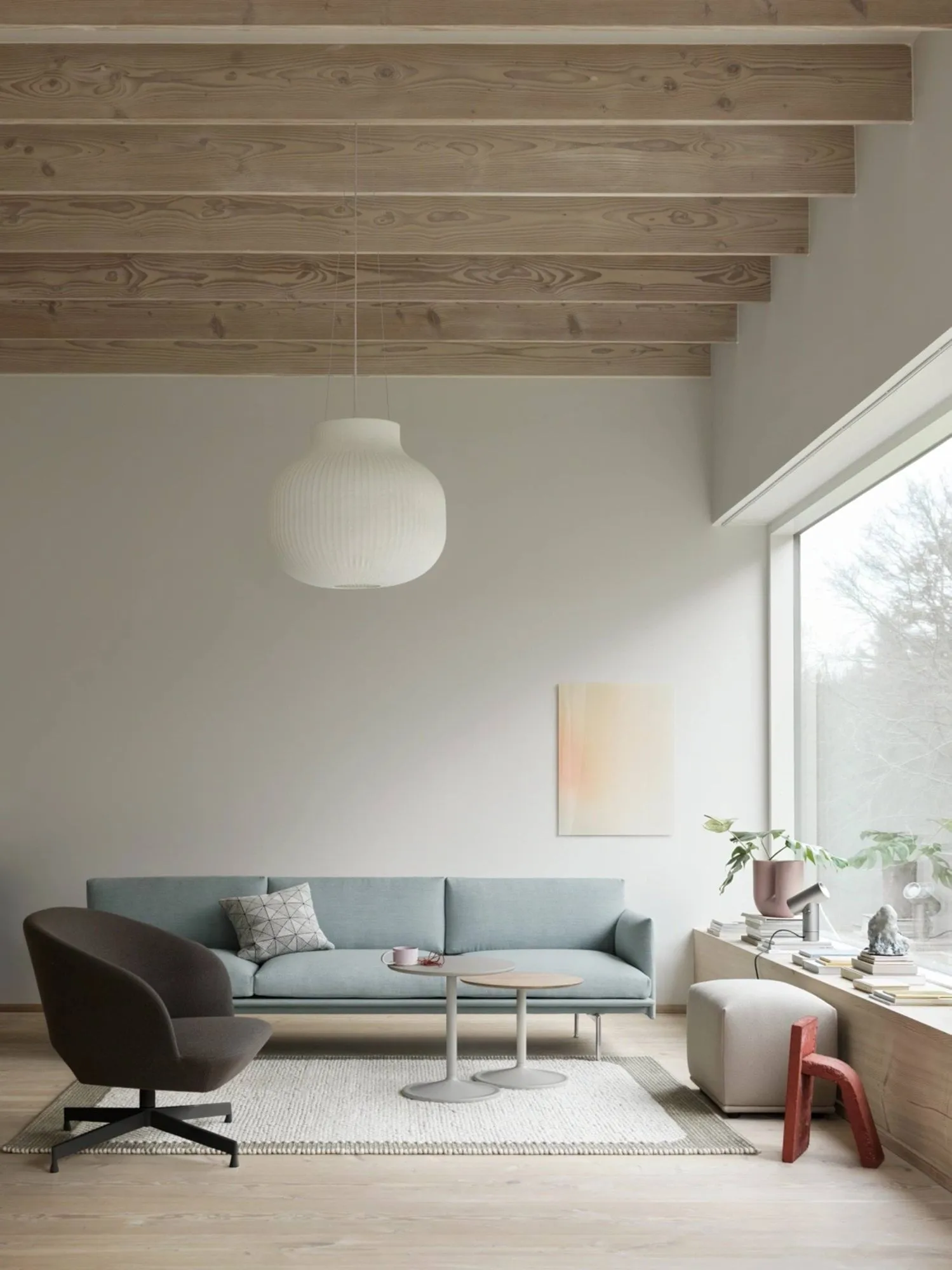 Strand taklampa close, 60 cm Muuto