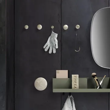 The dots klädkrok mässing - Small Ø2,7 cm - Muuto