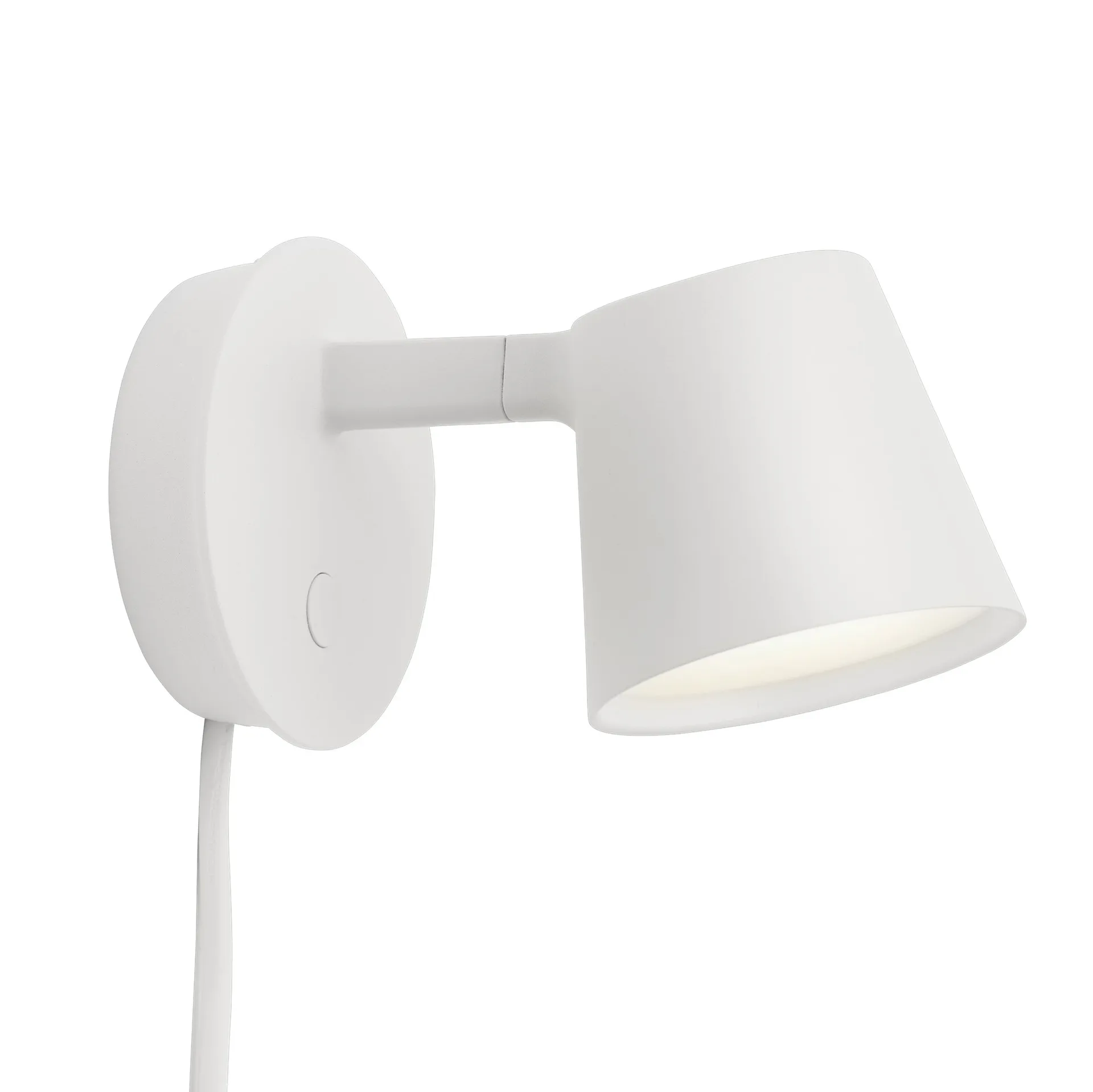 Tip vägglampa, White Muuto