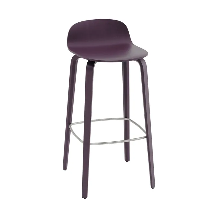 Visu barstol 75 cm - Dark plum - Muuto