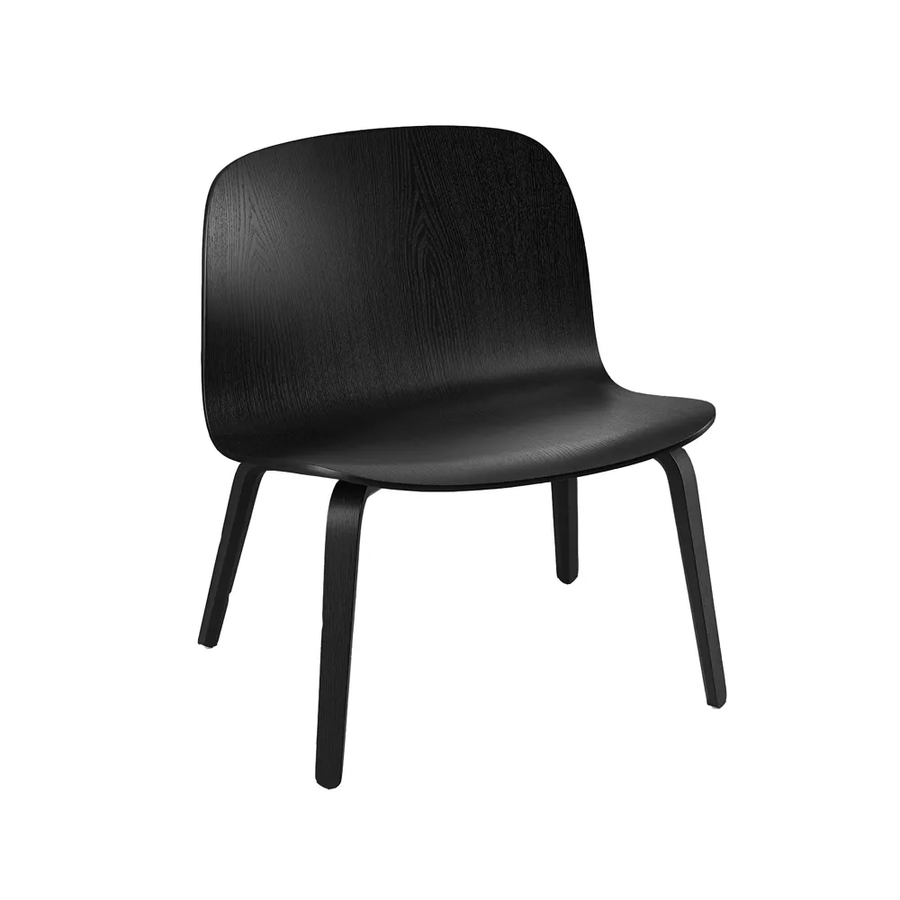 Visu loungefåtölj, Black Muuto