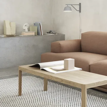 Workshop soffbord - Oak 86x86 cm - Muuto