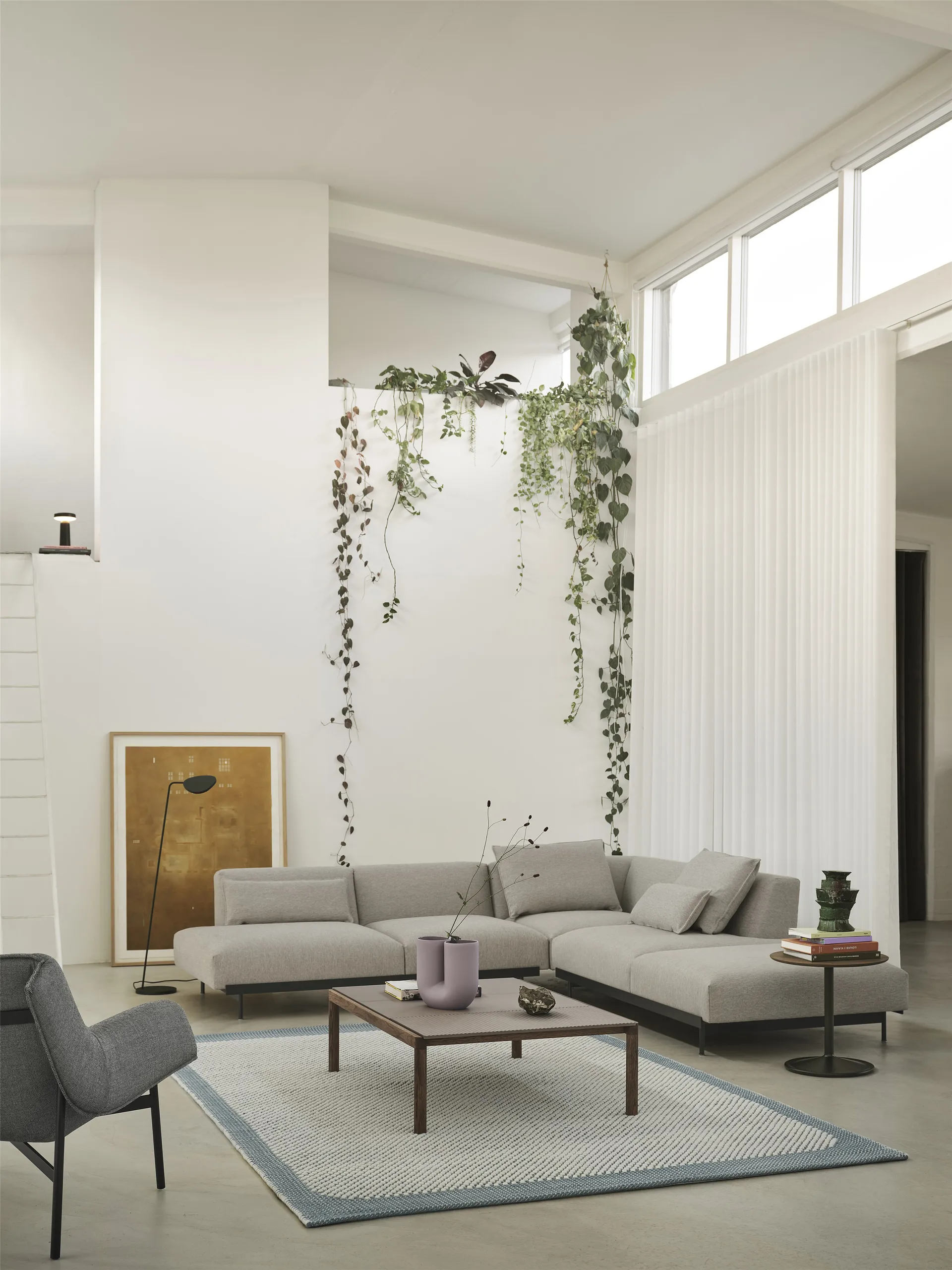 Wrap Lounge Chair loungestol, Sabi 151-black Muuto