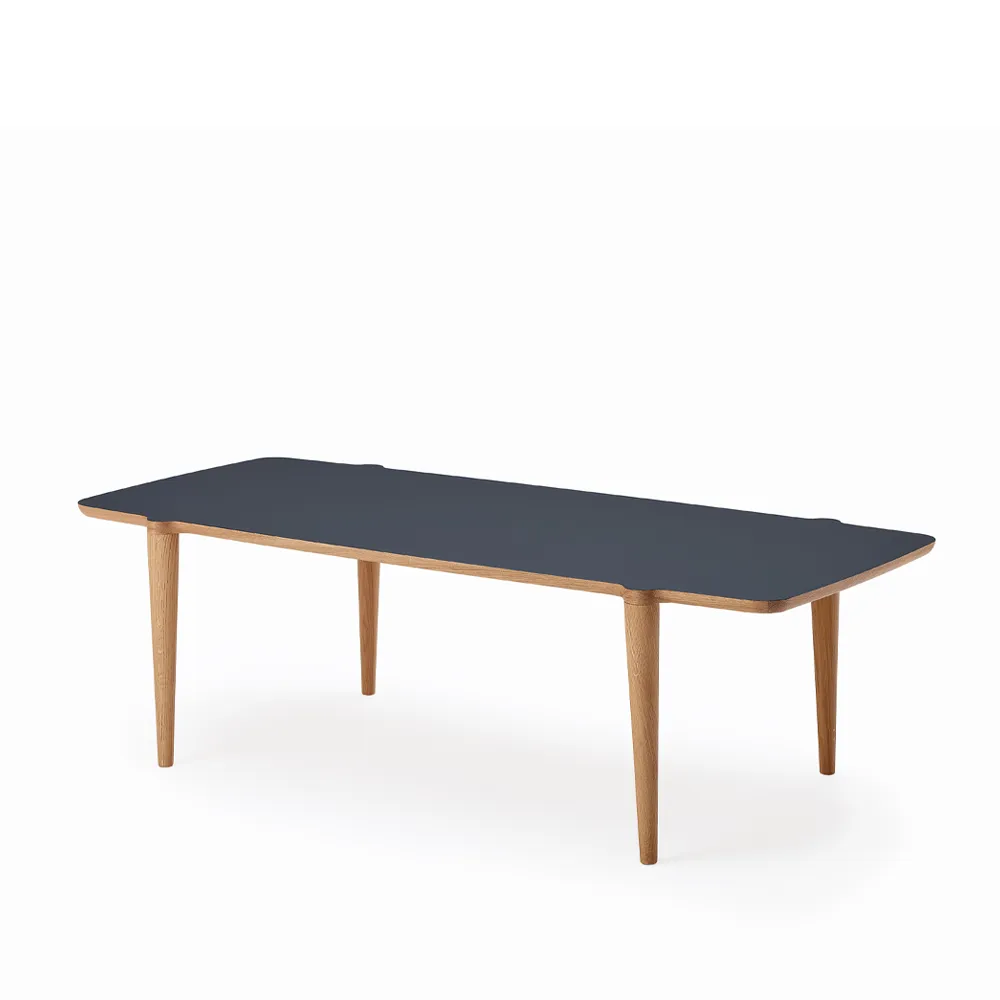 AK 532 Orbit soffbord, anthracite, nanolaminat, oljade ekben Naver Collection