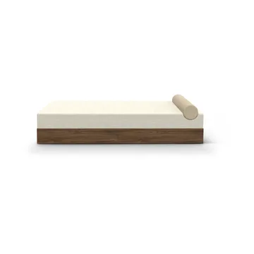 Dagbädd Mass 200x75x51 cm - Karakorum ivory 001-walnut - New Works