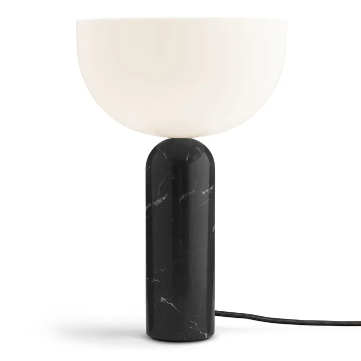 Kizu bordslampa large 45 cm - Black marble - New Works