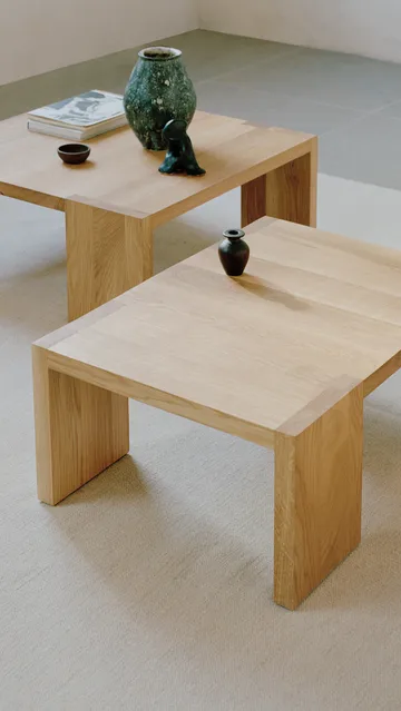 Tennon soffbord - Oak, 61x43 cm - New Works