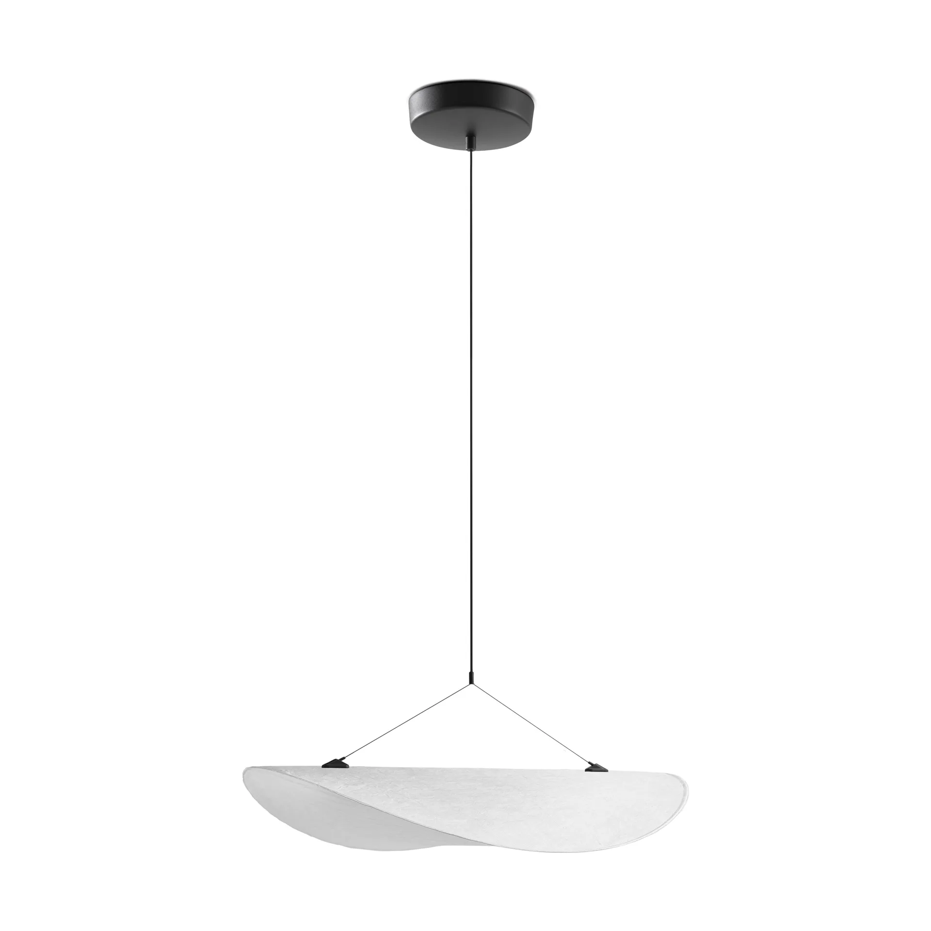 Tense pendel, White, Ø55 cm New Works
