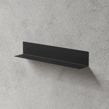 Nichba badrumshylla - Black, 60 cm - Nichba