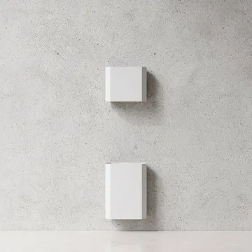 Nichba papperskorg - White, 12 L - Nichba