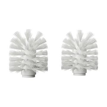 Nichba toalettborsthuvud - White, 2-pack - Nichba