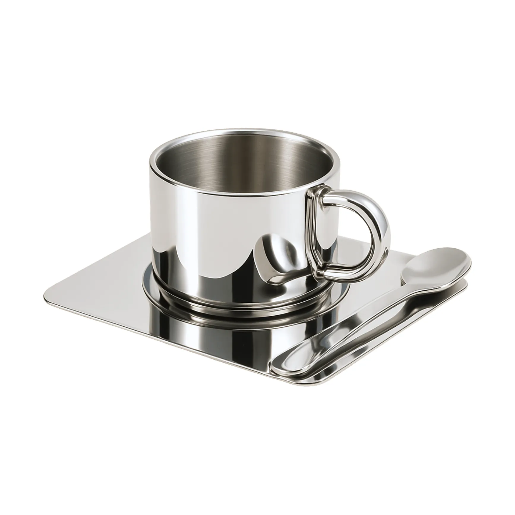 Nichba trio kopp, Stainless steel Nichba