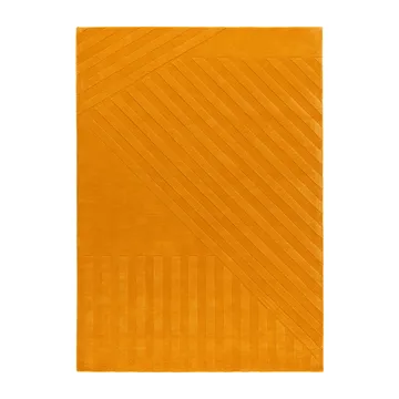 Levels Stripes ullmatta - Gul, 170x240 cm - NJRD