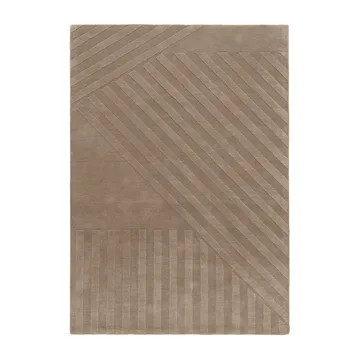 Levels Stripes ullmatta - Mullvad, 200x300 cm - NJRD