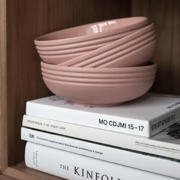 Lines skål Ø16 cm 6-pack - Rosa - NJRD