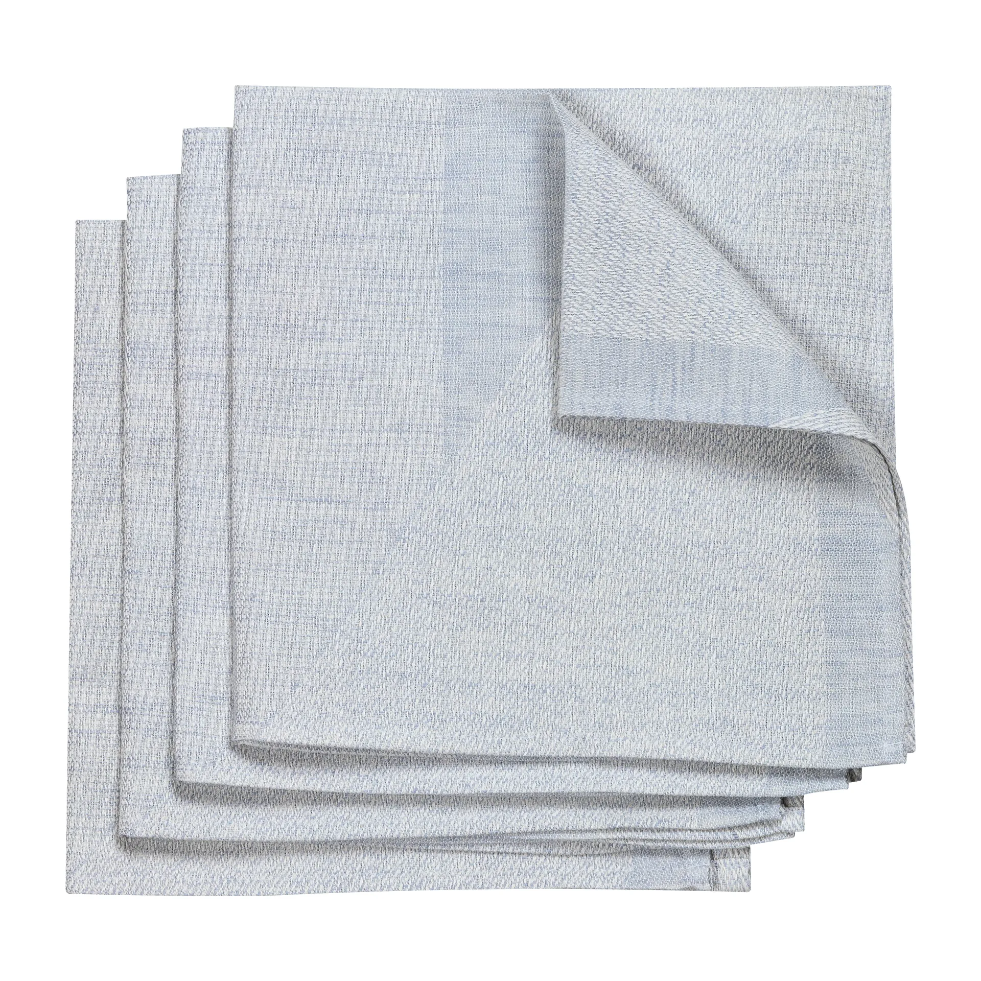Metric tygservett 47x47 cm 4-pack, Blå-vit NJRD