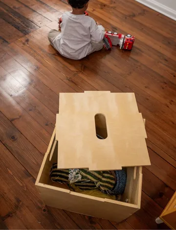 Cube Storage förvaringslåda - Björk - Nofred