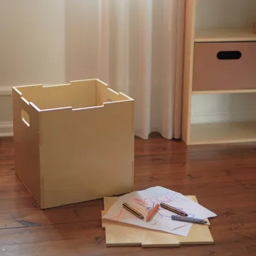 Cube Storage förvaringslåda - Björk - Nofred