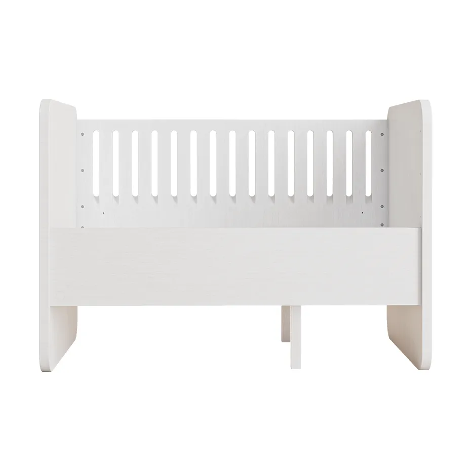 Form baby & juniorsäng 166x77,5x87 cm, Vit Nofred