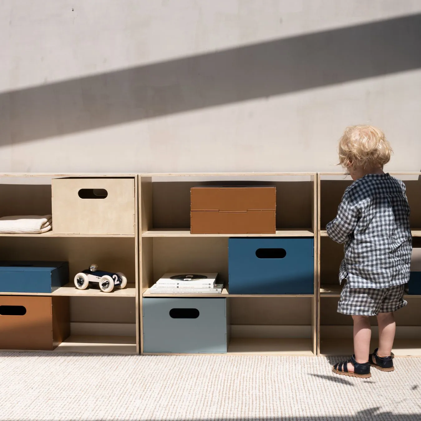 Kiddo Shelving barnhylla, Björk Nofred