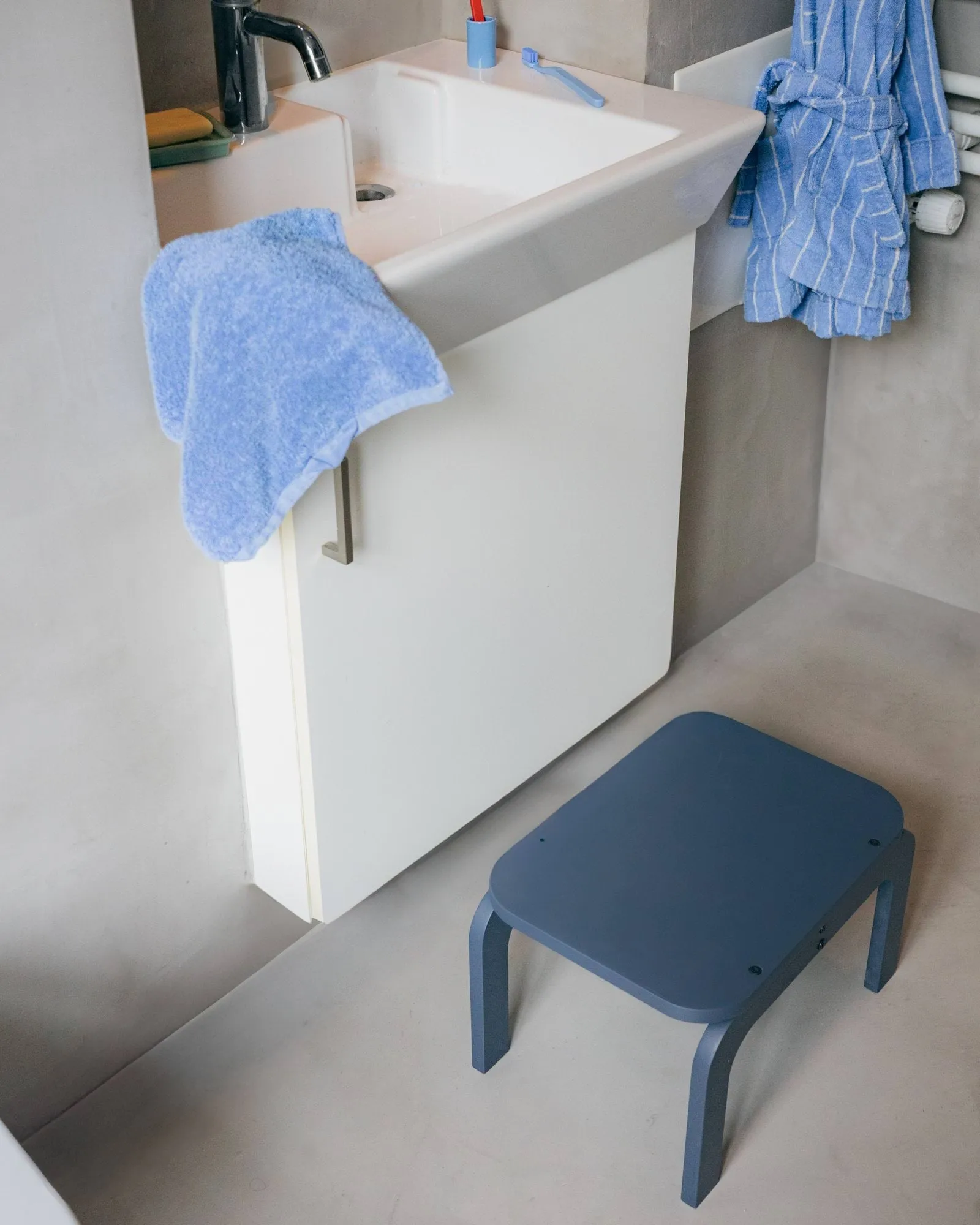 Kiddo Step Seat pall, Blue Nofred