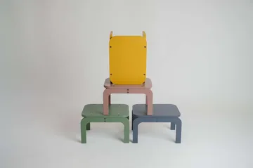 Kiddo Step Seat pall - Curry - Nofred
