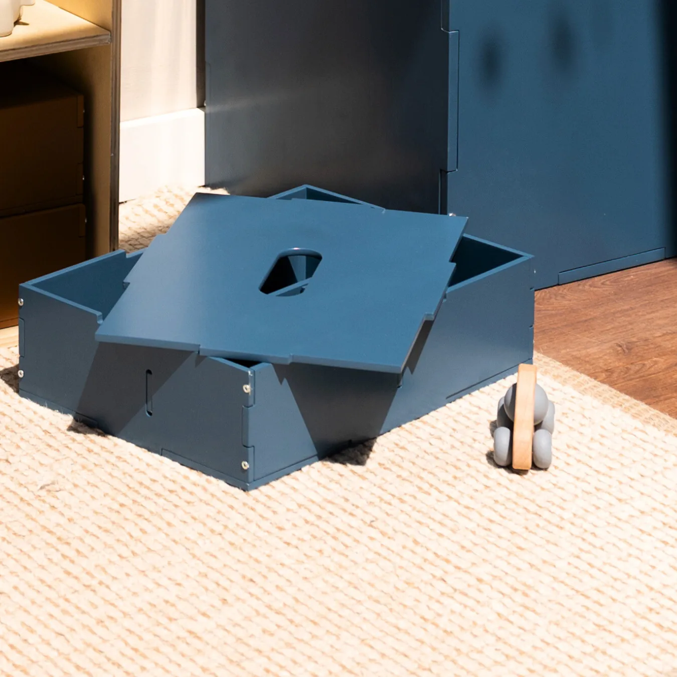 Kiddo Tool Box förvaringslåda, Blå Nofred
