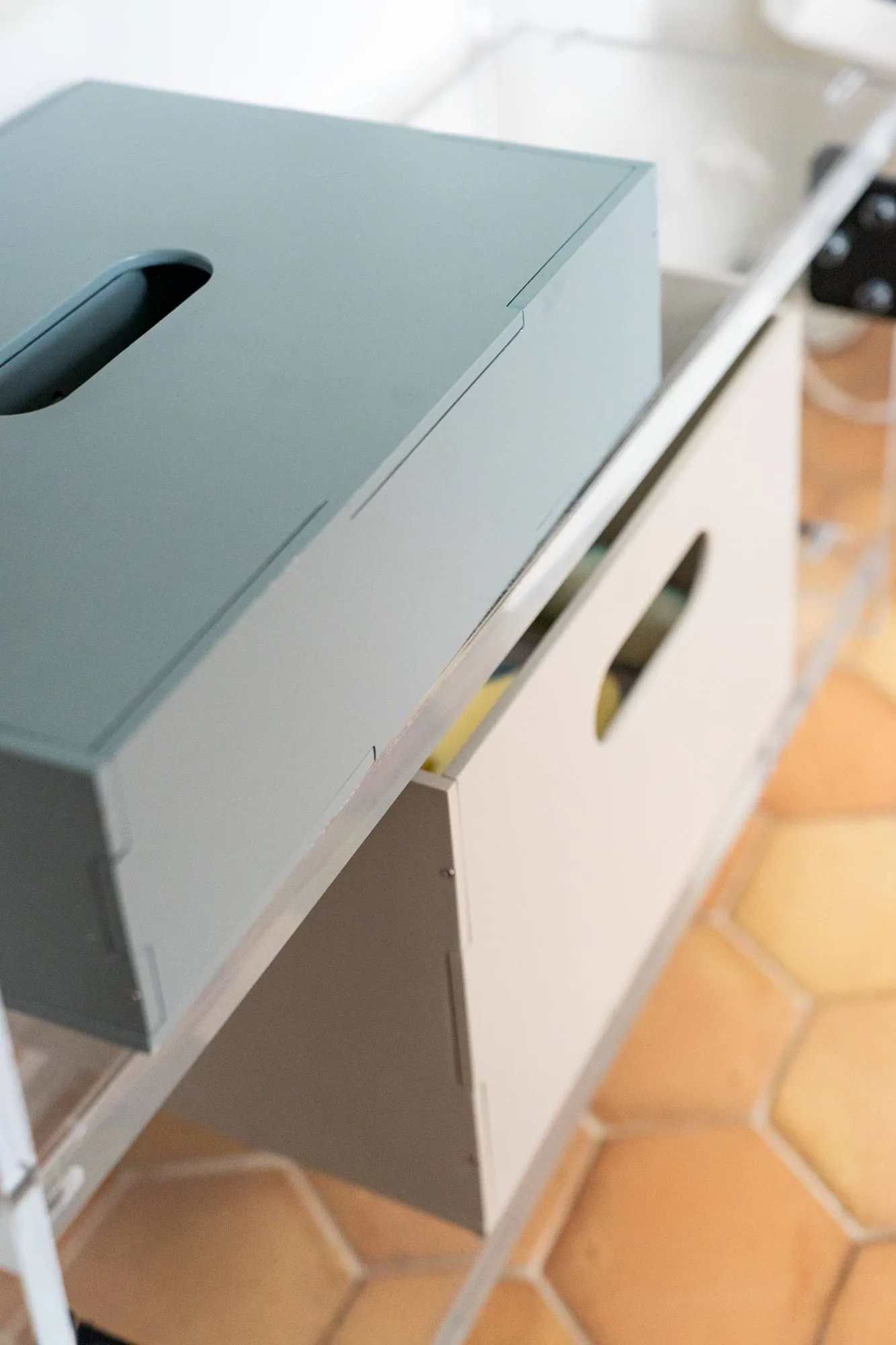 Kiddo Tool Box förvaringslåda, Olivgrön Nofred