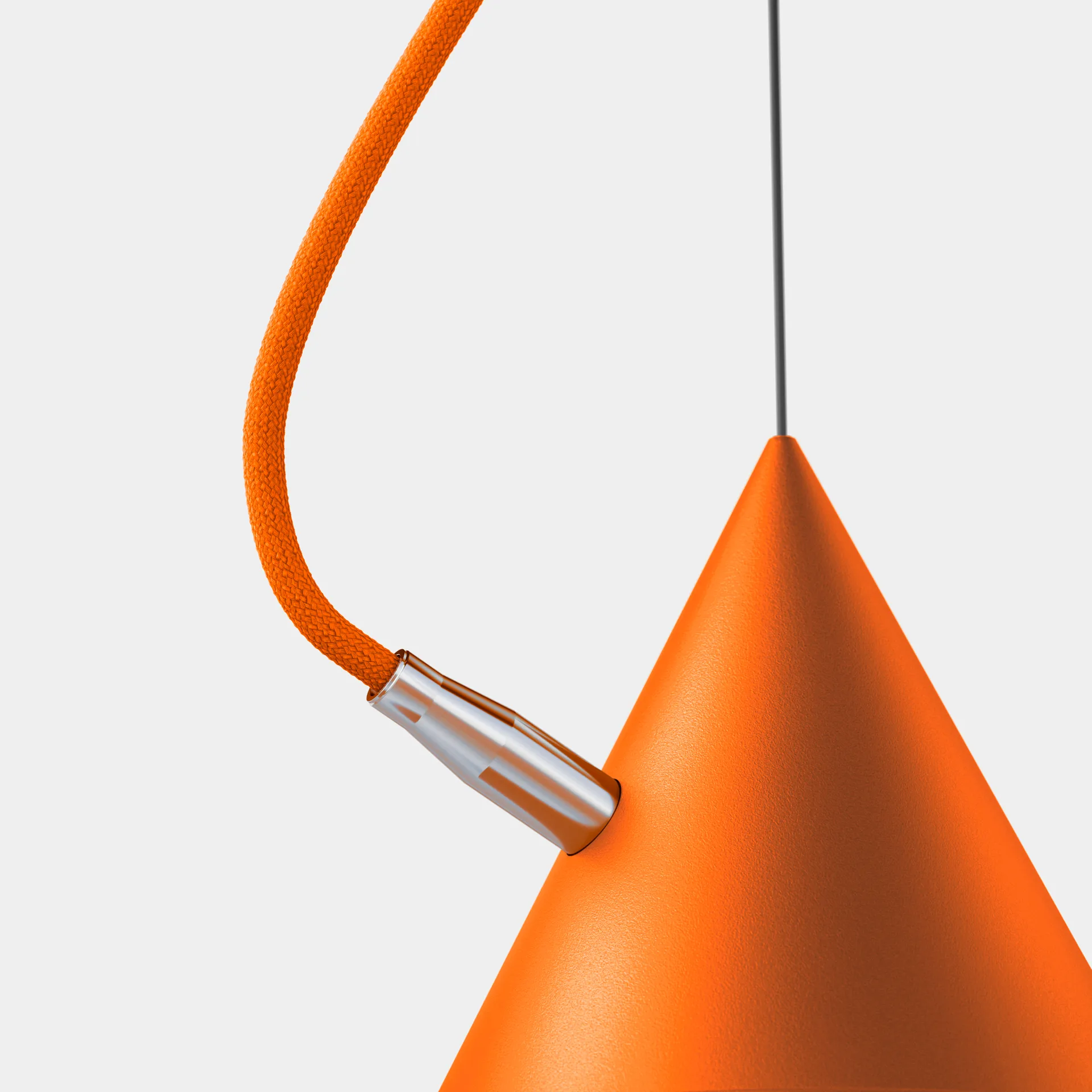 Castor pendel 40 cm, Orange-orange-silver Noon