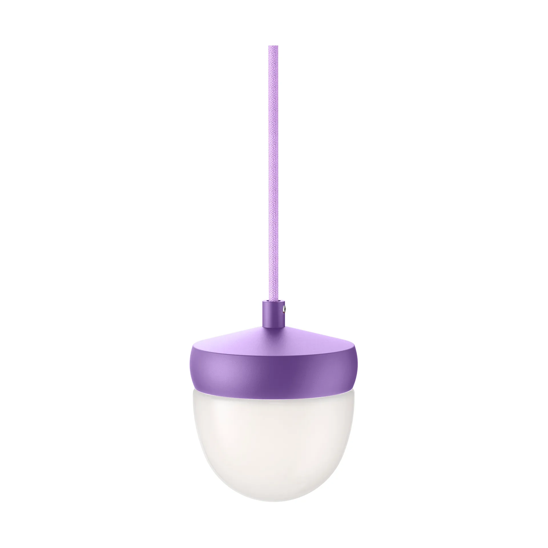 Pan pendel frostad 10 cm, Lila-lila Noon