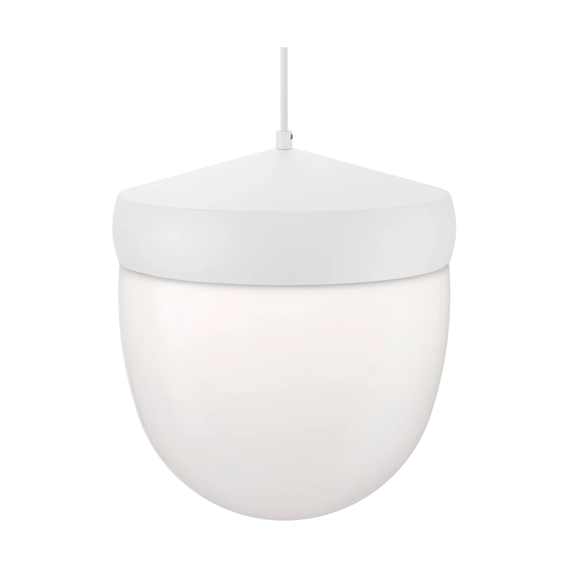 Pan pendel frostad 30 cm, Vit-vit Noon