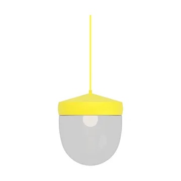 Pan pendel klar 30 cm - Gul-ljusgul - Noon