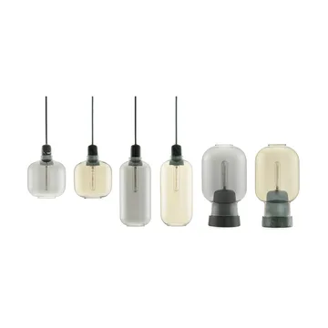 Amp lampa liten - grå-svart - Normann Copenhagen