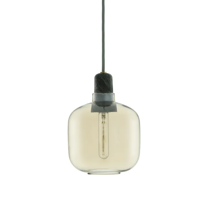 Amp lampa liten - guld-grön - Normann Copenhagen
