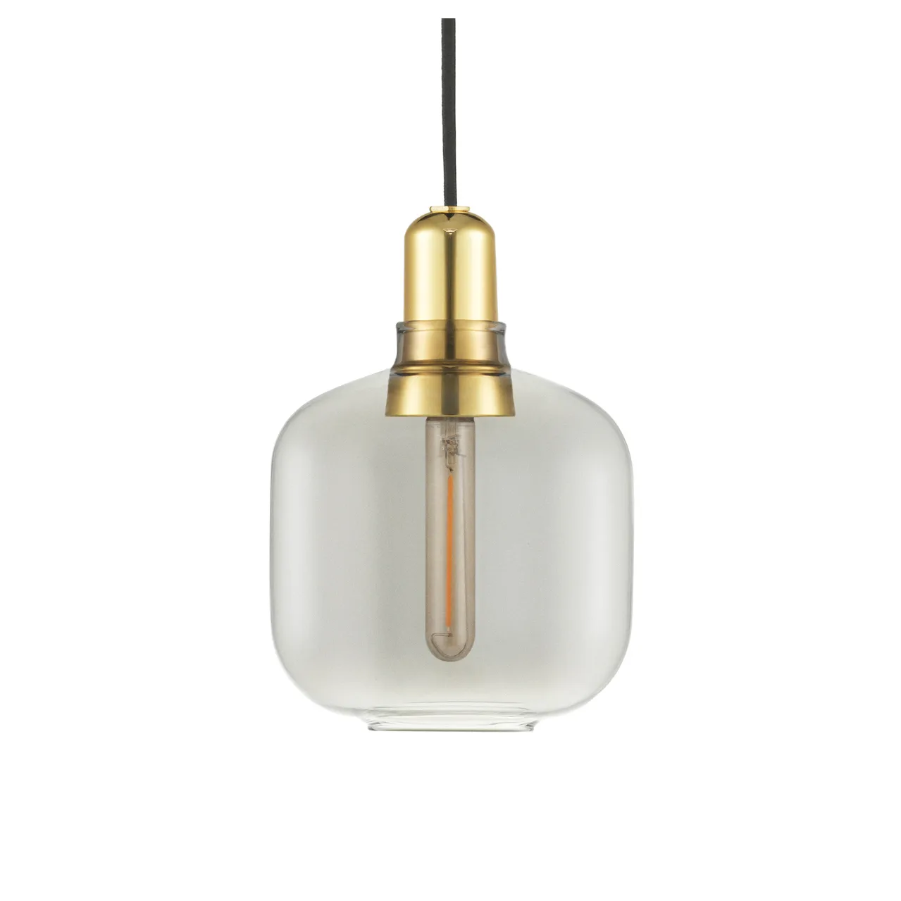 Amp lampa liten, Smoke-mässing Normann Copenhagen