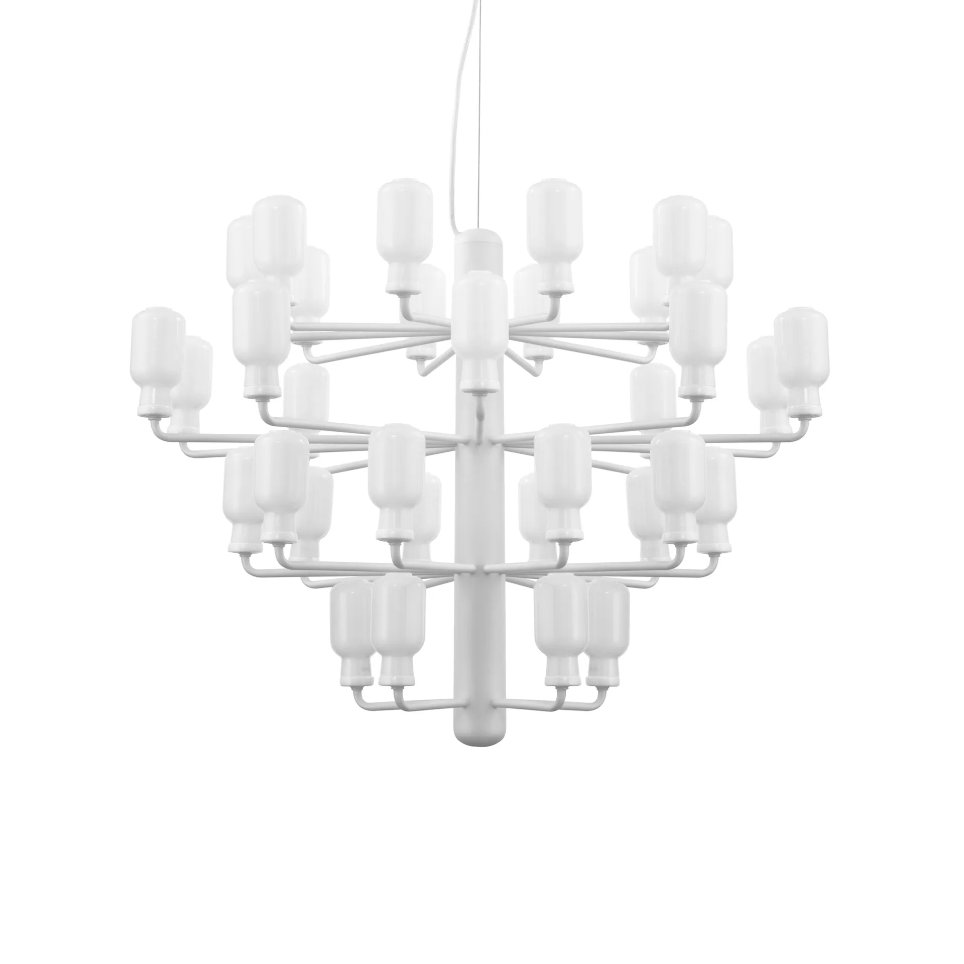 Amp ljuskrona, white, large Normann Copenhagen
