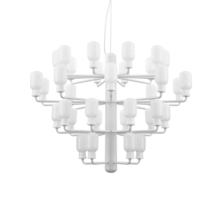 Amp ljuskrona - white, large - Normann Copenhagen