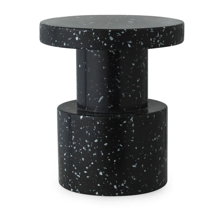 Bit rund pall - Svart, Ø36x42 cm - Normann Copenhagen