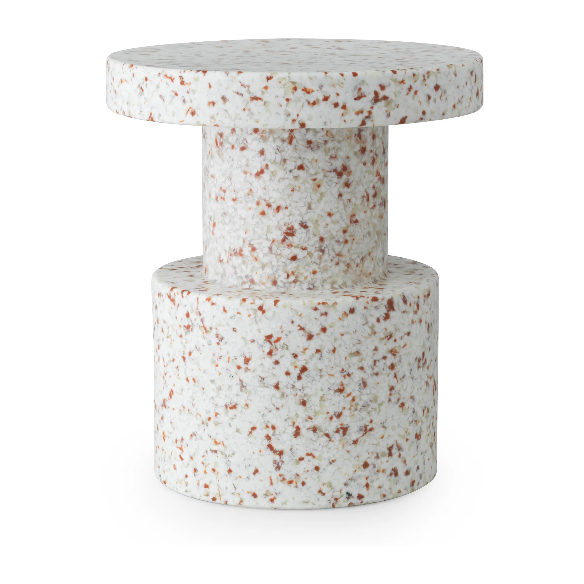 Bit rund pall, Vit, Ø36x42 cm Normann Copenhagen