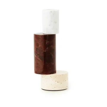 Blox ljusstake - Burgundy - Normann Copenhagen