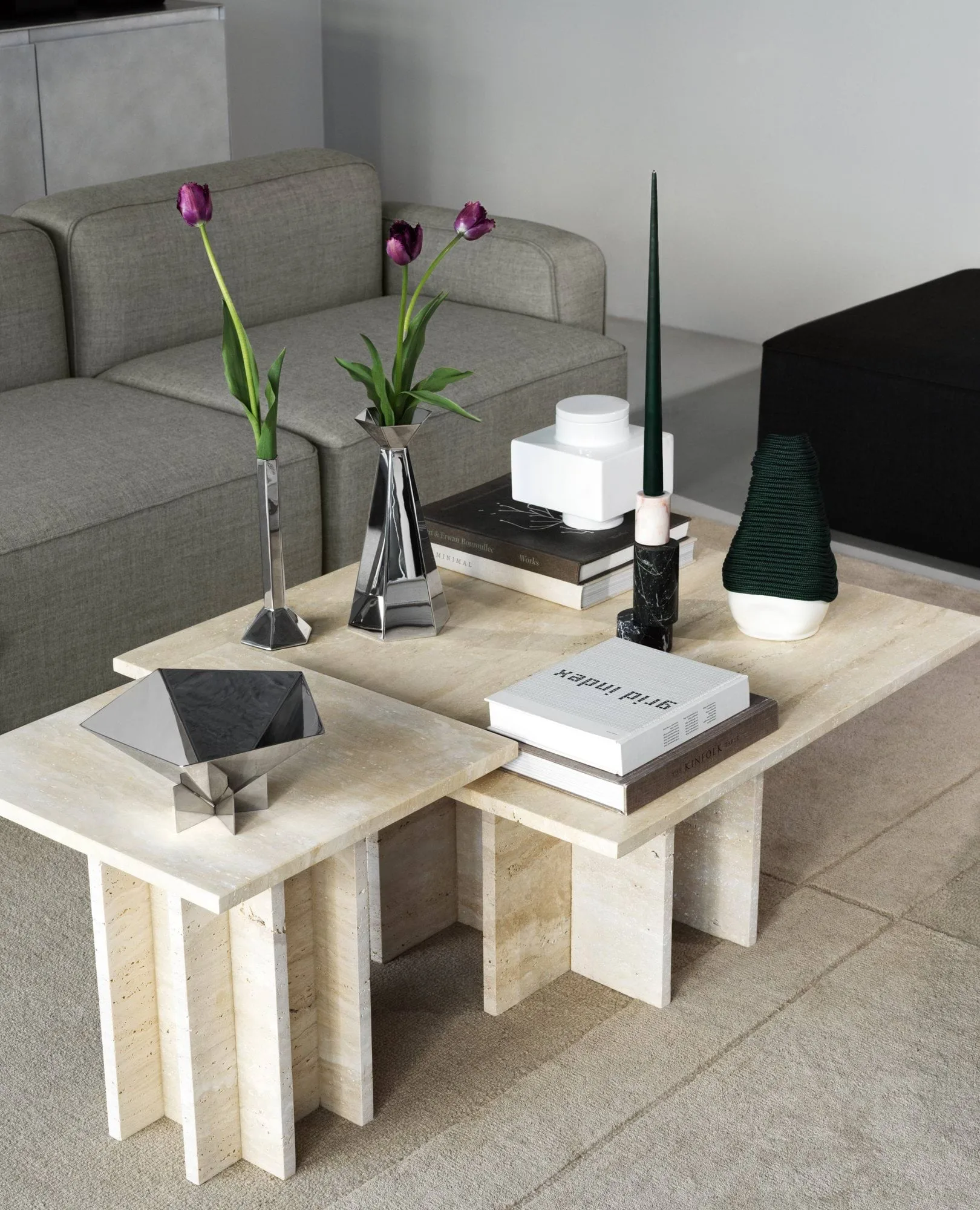 Blox ljusstake, Dark Green Normann Copenhagen