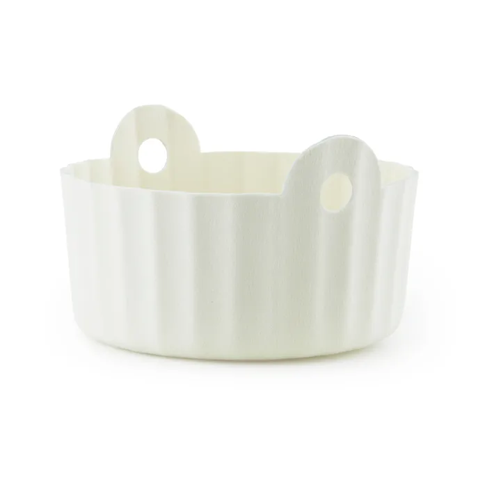 Colu Basket förvaringskorg Ø44 cm - Cream - Normann Copenhagen