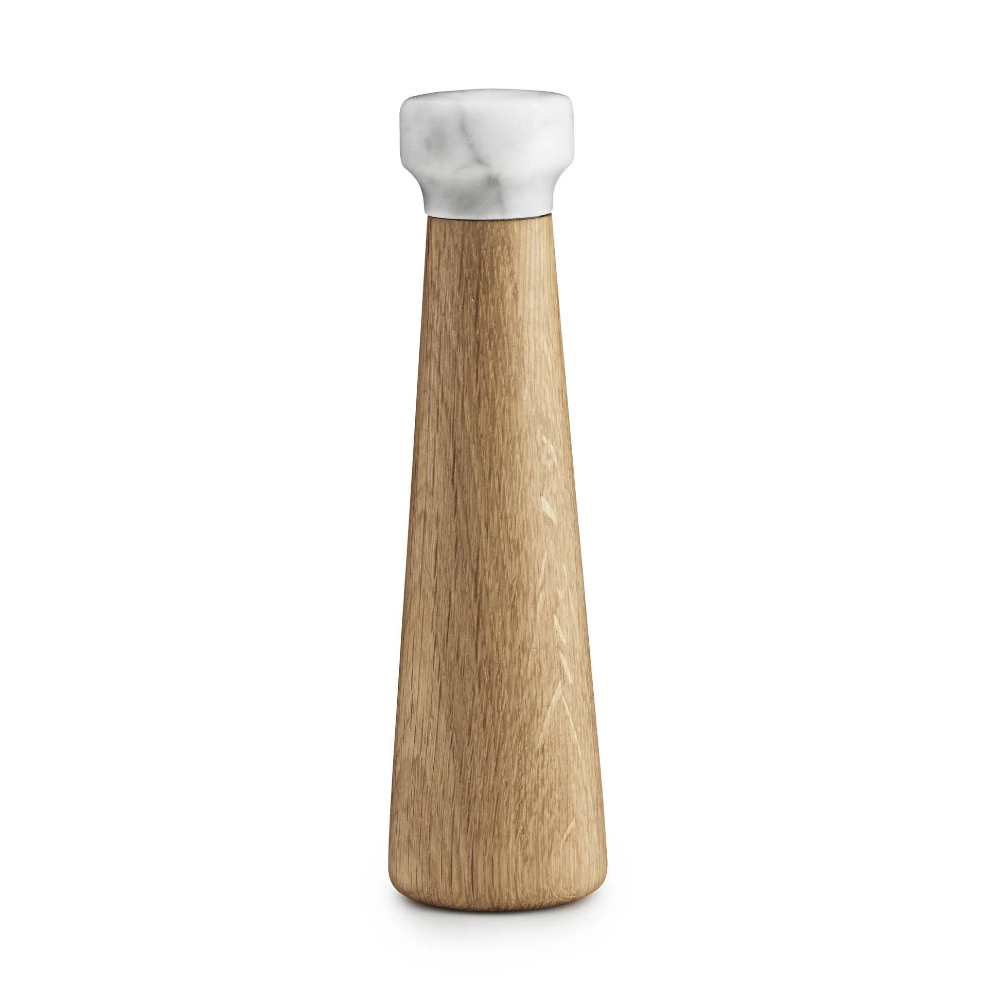 Craft saltkvarn ek-vit marmor, stor Normann Copenhagen