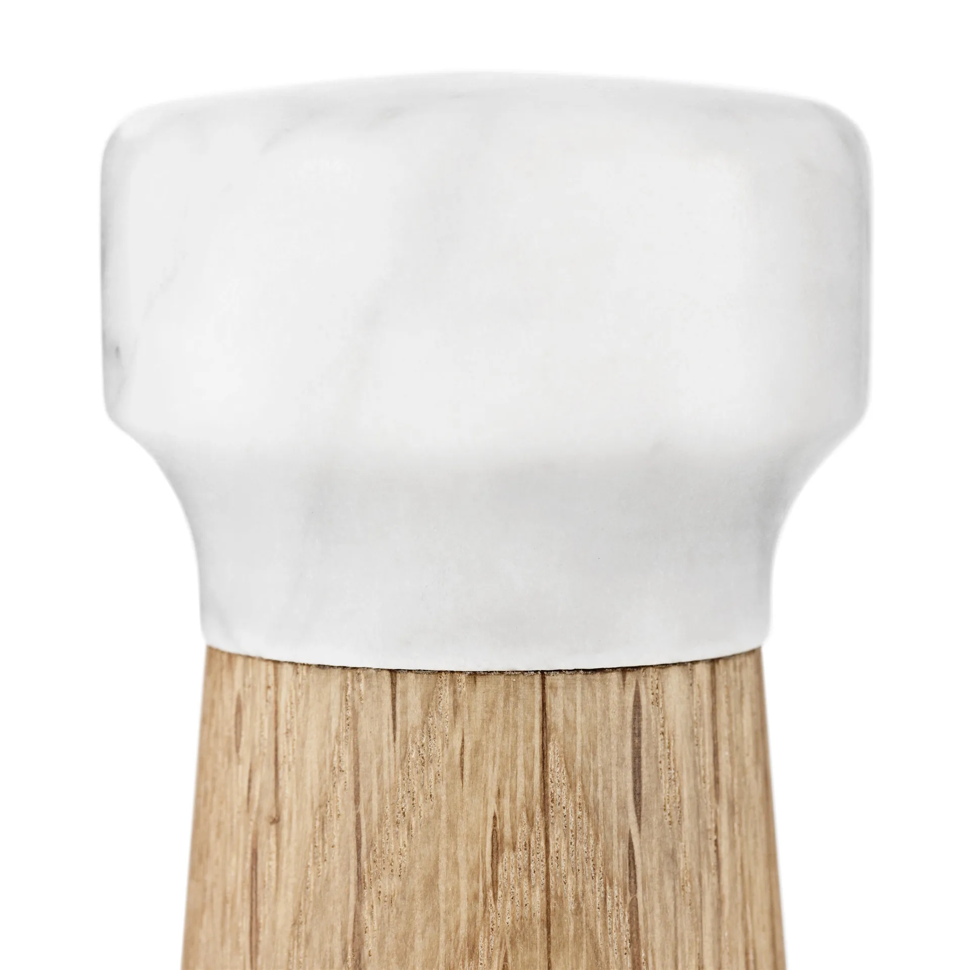 Craft saltkvarn ek-vit marmor, stor Normann Copenhagen