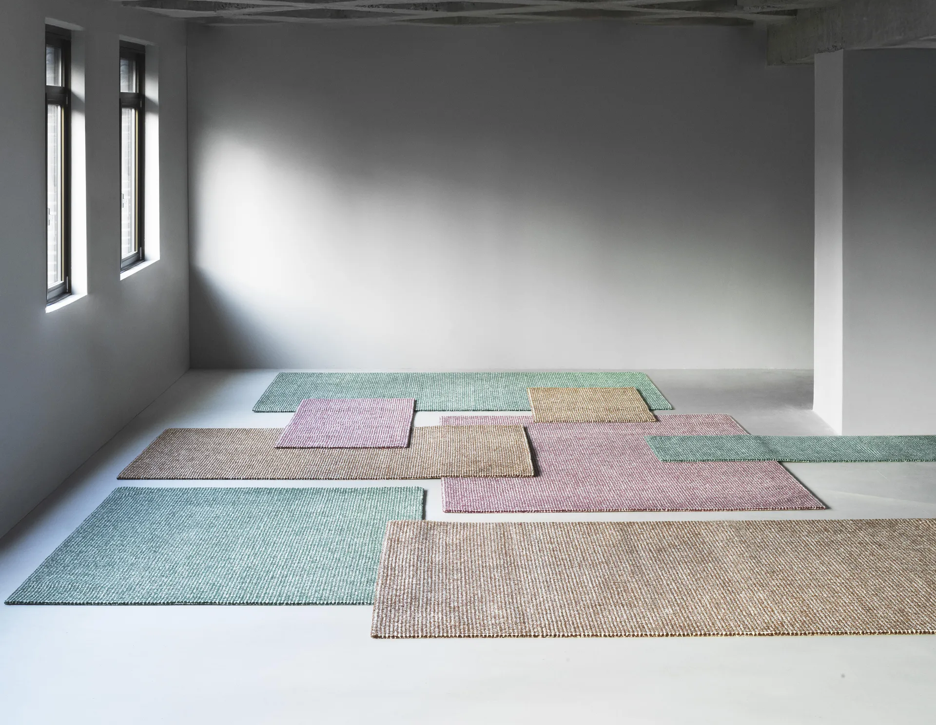Flick matta, 200x300 cm brun Normann Copenhagen