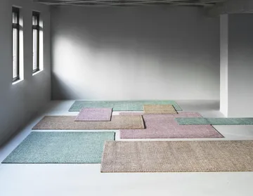 Flick matta - 200x300 cm brun - Normann Copenhagen
