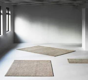Flick matta - 200x300 cm brun - Normann Copenhagen