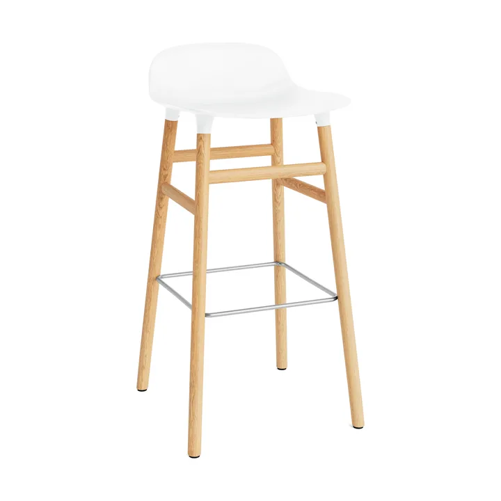 Form barstol ekben 75 cm - vit - Normann Copenhagen